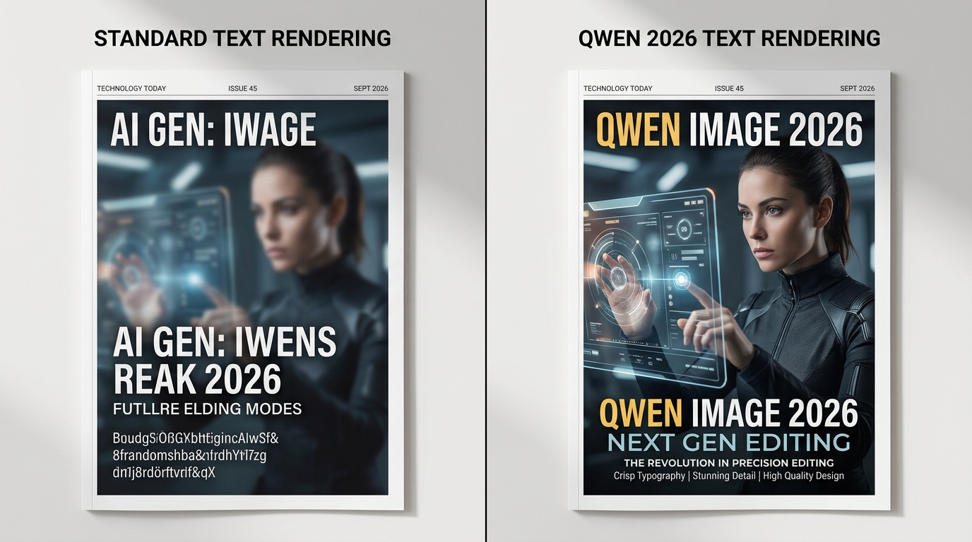 Qwen Image 2.1 vs Midjourney Typography Benchmark