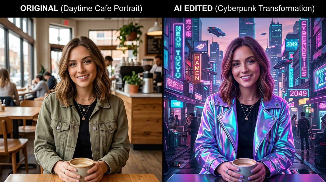 Source photo to edit with Qwen Image Editor